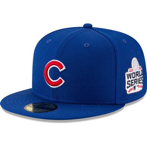 chicago cubs world series hat